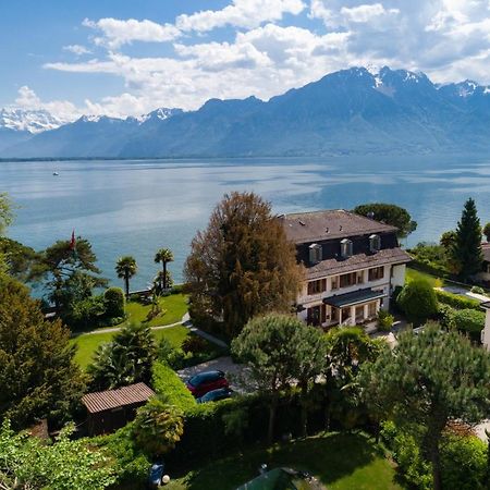 Montreux Rotana Garden House With Private Pool - Swiss Hotel Apartments Exterior photo