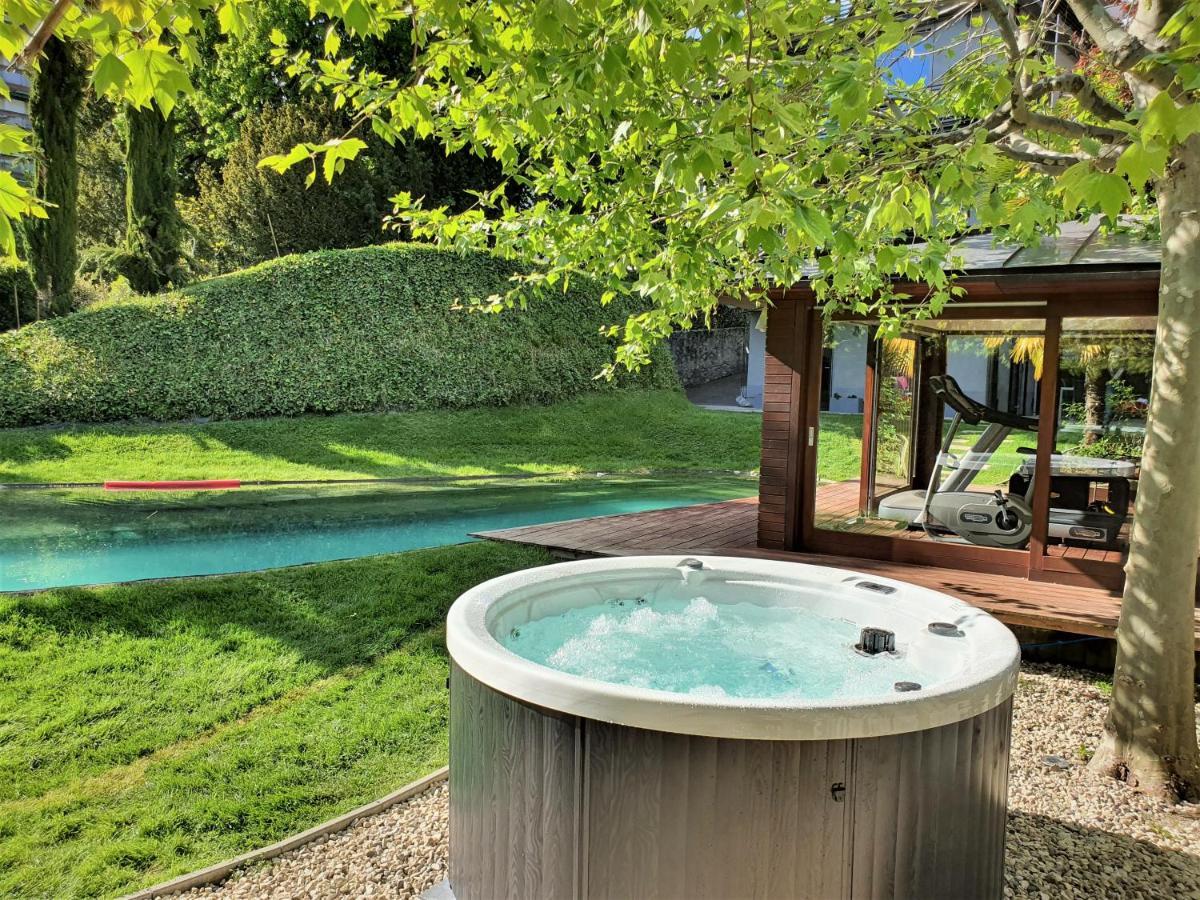 Montreux Rotana Garden House With Private Pool - Swiss Hotel Apartments Exterior photo